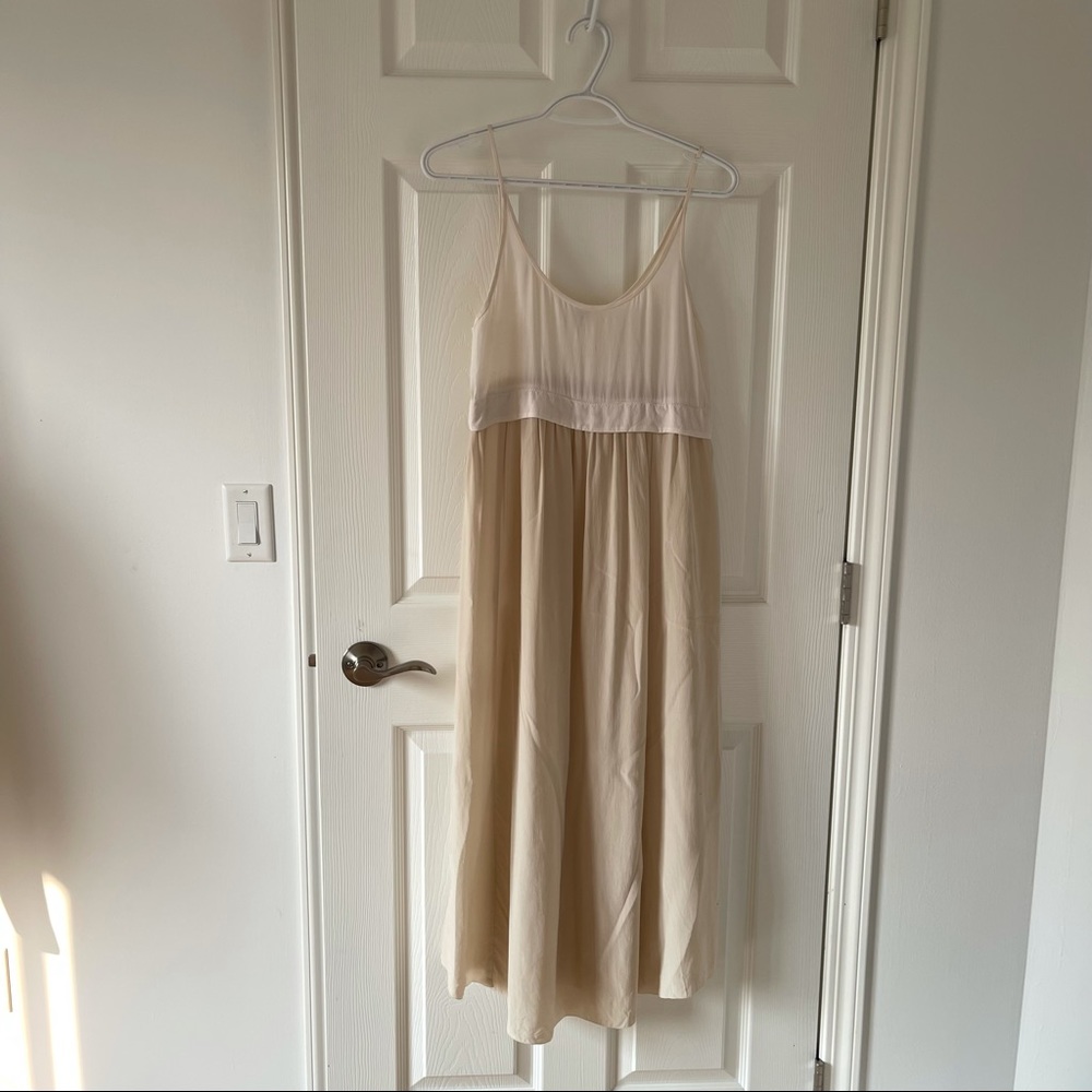 aritzia silk dress